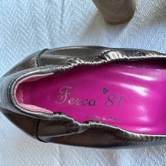 Made in Italy Heeled Shoes (Ferca 81), Size 37, Metallic Bronze - Picture 5 of 15